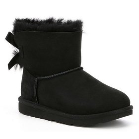 UGG UGG Girl's Mini Bailey Bow II Black Bow