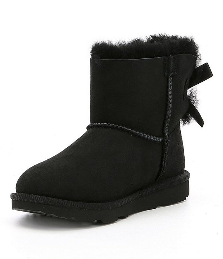 UGG UGG Girl's Mini Bailey Bow II Black Bow