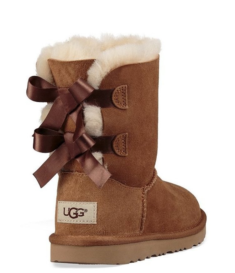 UGG UGG Toddler's Girls Bailey Bow II Chestnut Boot