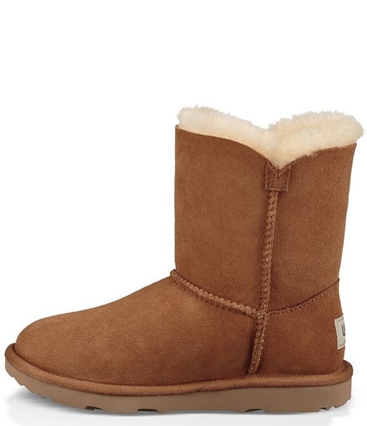 UGG UGG Toddler Girl's Bailey Button II Chestnut