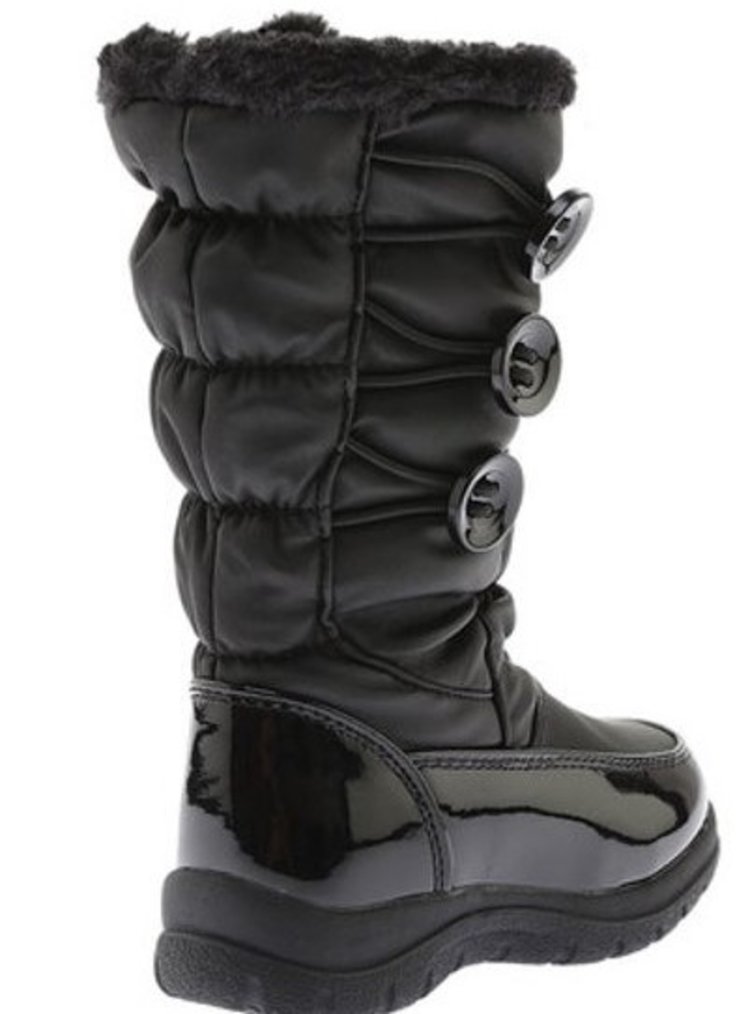Tundra Tundra Girl's Chelsea Black Waterproof Boot