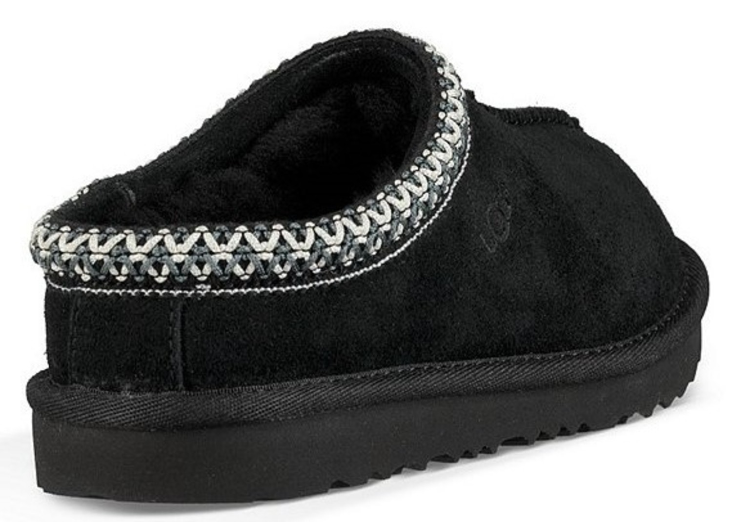 ugg-kids-tasman-black-suede-slipper-continental-shoes