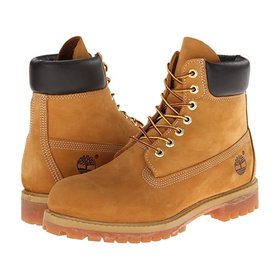 Timberland Timberland Men's 6 inch Premium Wheat Nubuck Waterproof Boot