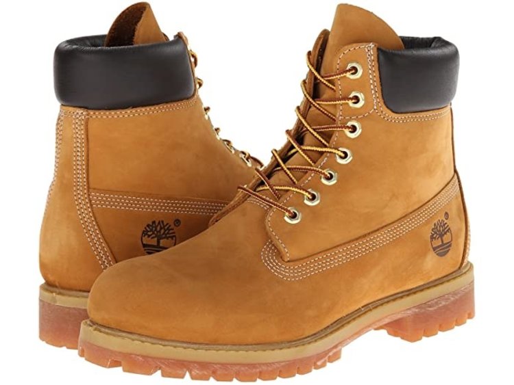 Timberland Timberland Men's 6 inch Premium Wheat Nubuck Waterproof Boot