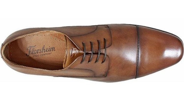 Florsheim Florsheim Men's Postino Cap Toe Oxford Cognac