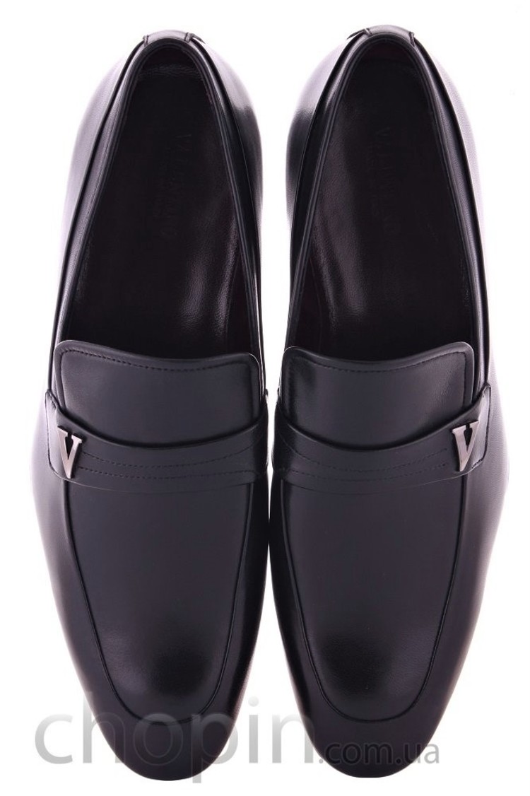 Valentino Valentino Men's 17566 Black Dress Slip-On