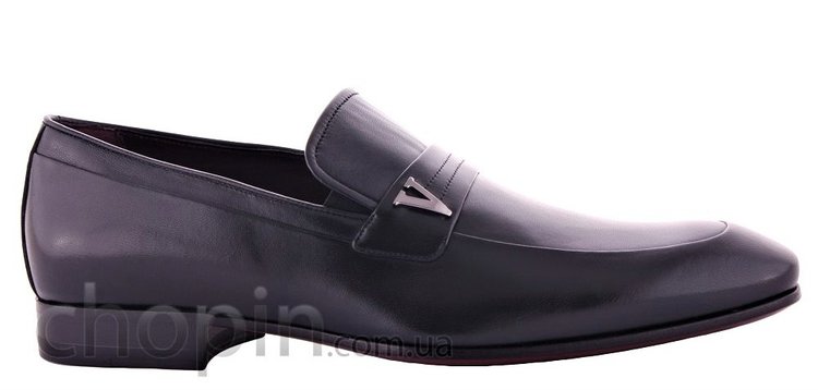 Valentino Valentino Men's 17566 Black Dress Slip-On