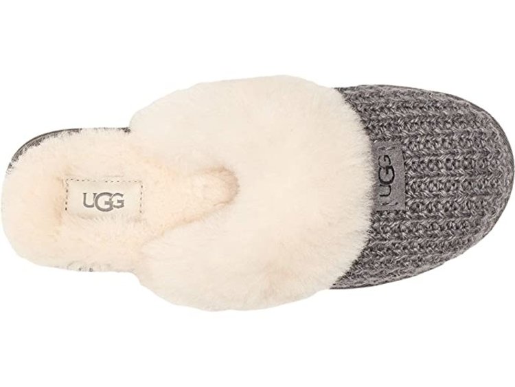 UGG UGG Women's Cozy Knit Charcoal Slipper