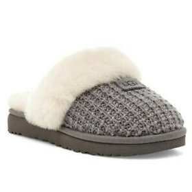 UGG UGG Women's Cozy Knit Charcoal Slipper