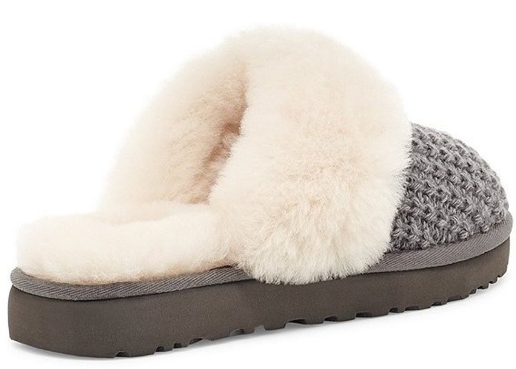 UGG UGG Women's Cozy Knit Charcoal Slipper