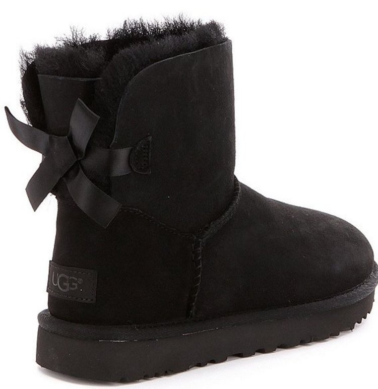 UGG UGG Women's Mini Bailey Bow Black