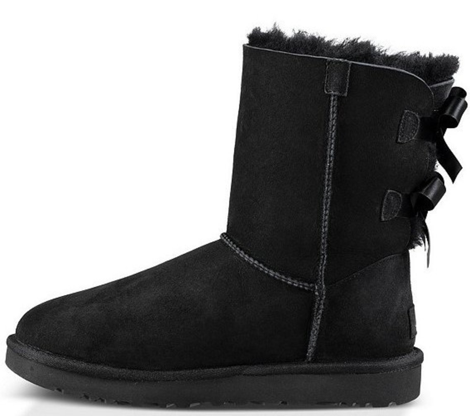 black ugg bailey bow boots