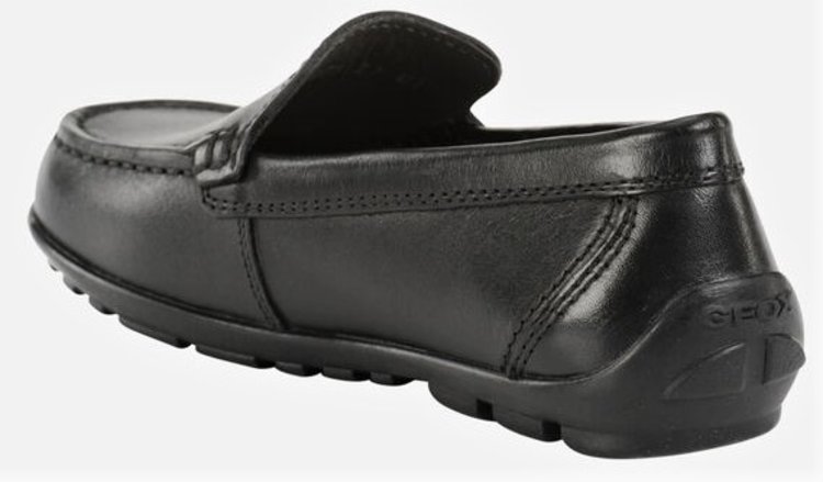 Geox Geox Boy's  J Fast Black Loafer