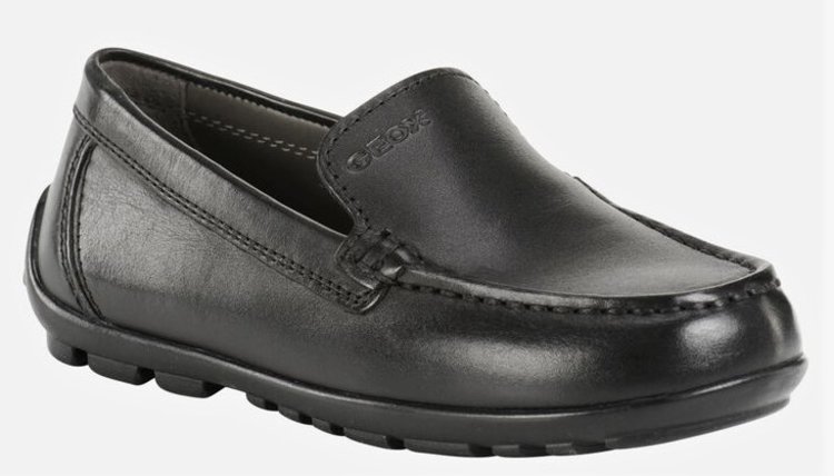 Geox Geox Boy's  J Fast Black Loafer