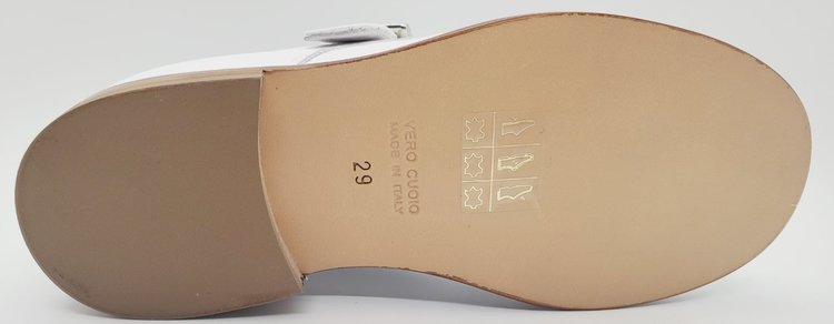 La Nuova California La Nuova California 4206 Boy's Communion Dress Shoe White