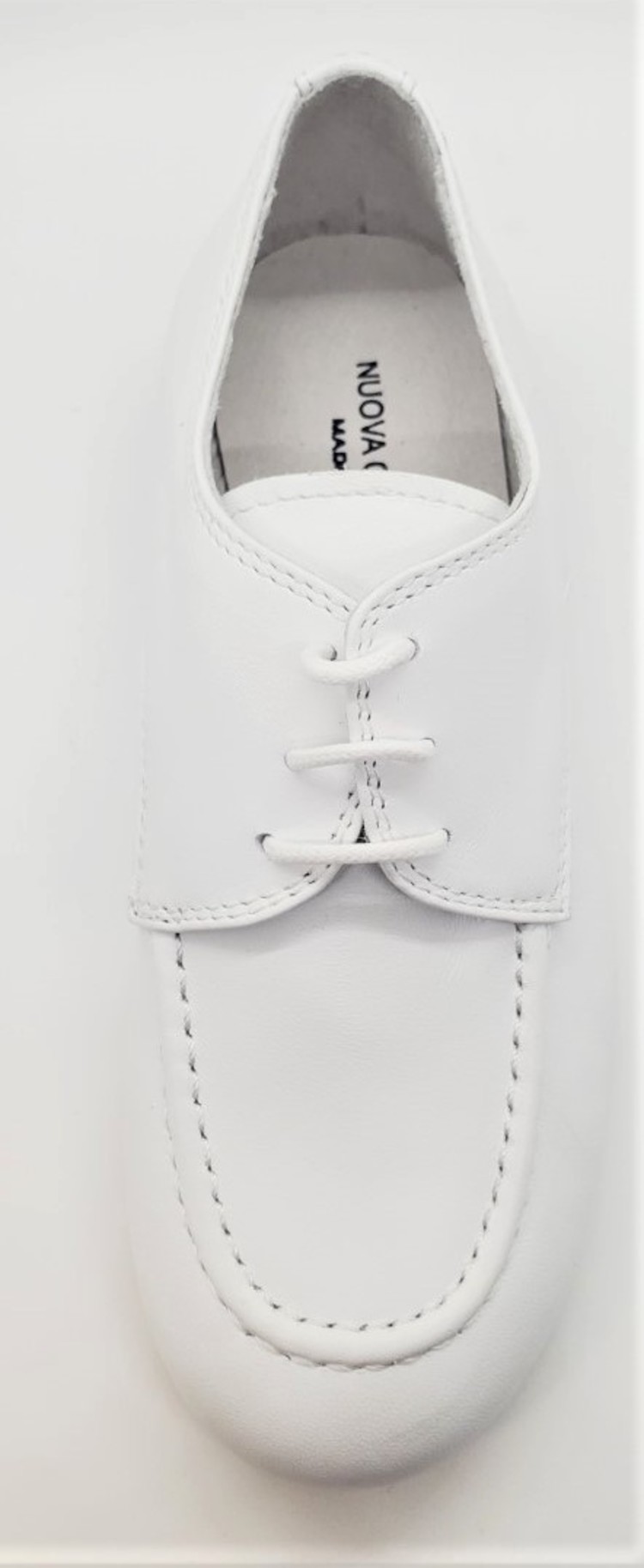 La Nuova California La Nuova California 3706 Boy's White Communion Dress Shoe