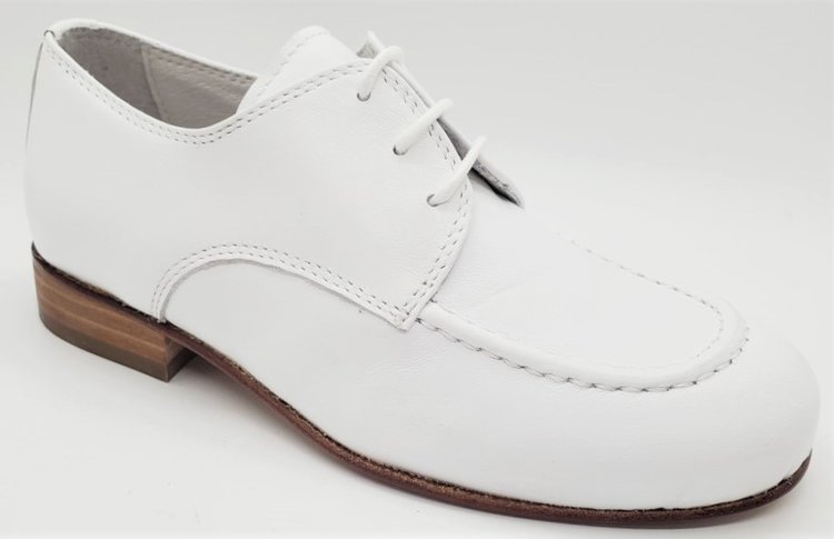La Nuova California La Nuova California 3706 Boy's White Communion Dress Shoe