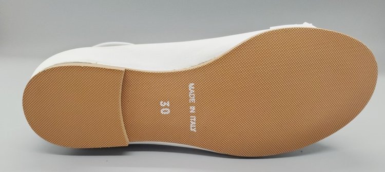 La Nuova California La Nuova California CN501 Girl's Communion Dress Shoe White