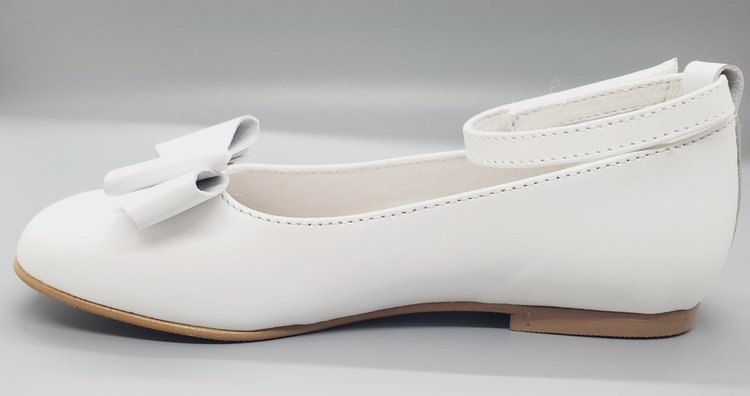 La Nuova California La Nuova California CN501 Girl's Communion Dress Shoe White