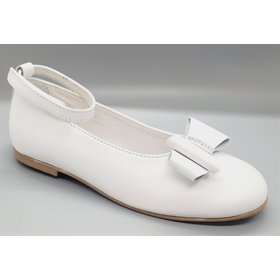 La Nuova California La Nuova California CN501 Girl's Communion Dress Shoe White