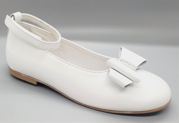 La Nuova California La Nuova California CN501 Girl's Communion Dress Shoe White