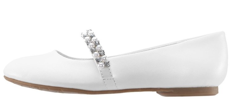 Nina Nina Girl's Nataly White Smooth