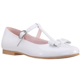 Nina Nina Toddler Girl's Merrilyn White Patent