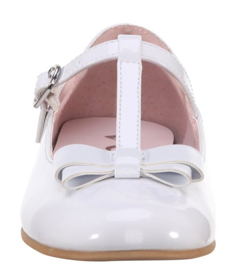 Nina Nina Toddler Girl's Merrilyn White Patent