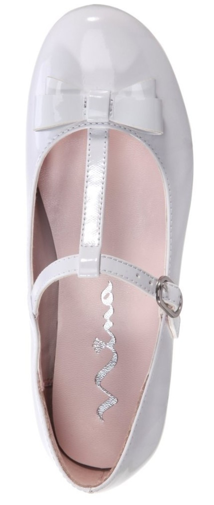 Nina Nina Toddler Girl's Merrilyn White Patent