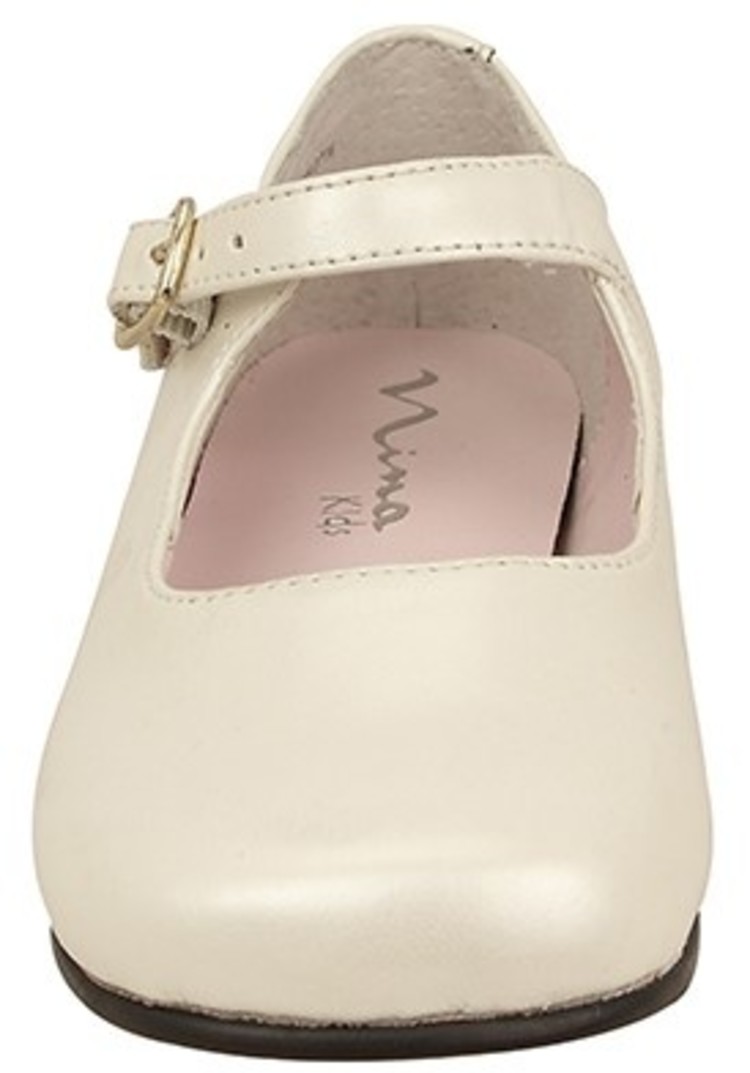 Nina Nina Toddler Girl's Bonnett Bone Pearlized