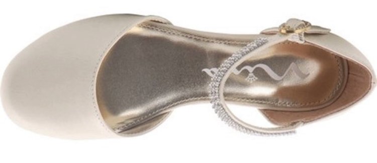 Nina Nina Girl's Cera Bone Pearlized