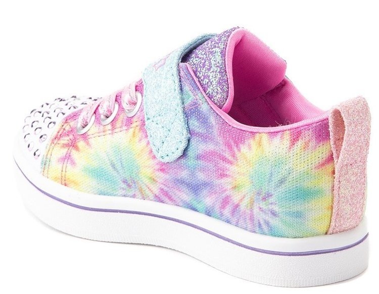 Skechers Skechers Lights Twinkle Toes Sparkle Rayz Groovy Dreams Tie Dye