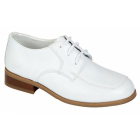 Josmo Josmo Boy's 7006 White Communion Dress Shoe