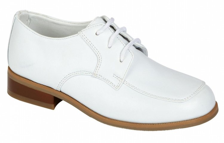 Josmo Josmo Boy's 7006 White Communion Dress Shoe