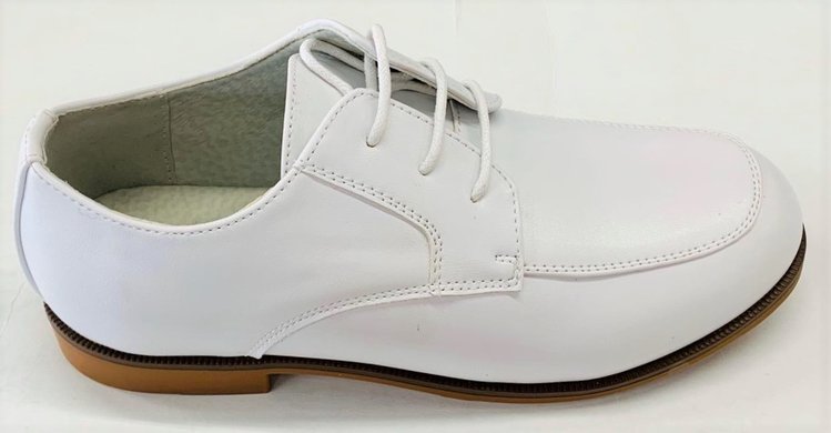 Josmo Josmo Boy's 7006 White Communion Dress Shoe