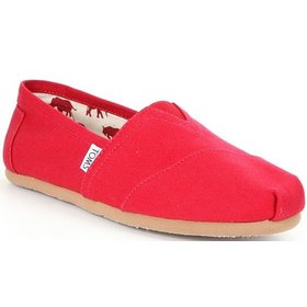 Toms Toms Women's Classic Red Canvas
