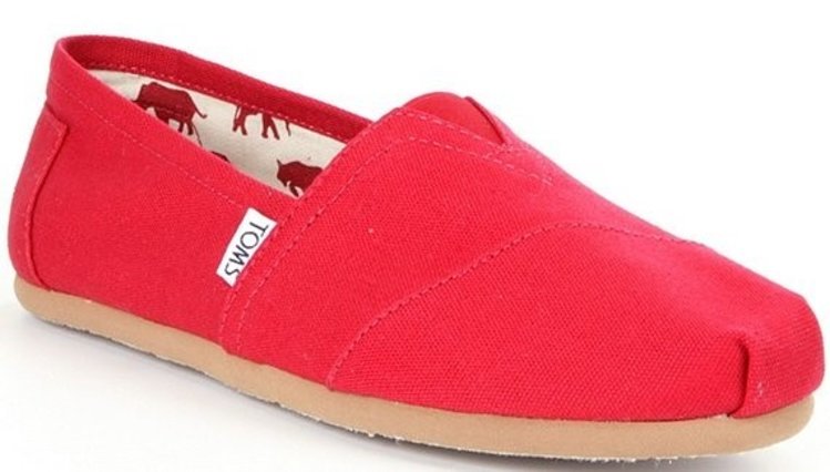 Toms Toms Women's Classic Red Canvas