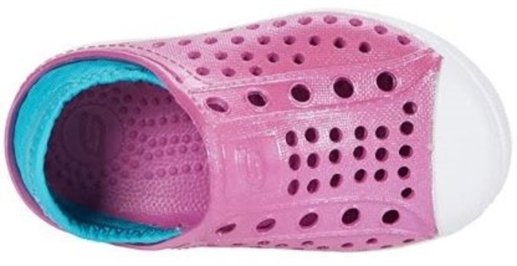 Skechers Skechers Toddler Girl's Guzman Steps Hot Pink Turquoise