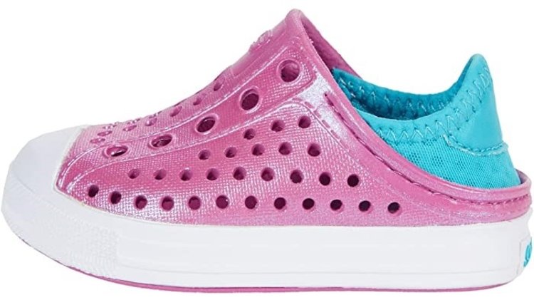 Skechers Skechers Toddler Girl's Guzman Steps Hot Pink Turquoise