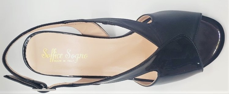Soffice Sogno Soffice Sogno Women's 20111 Black Dress Sandal