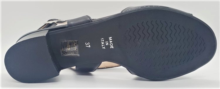 Soffice Sogno Soffice Sogno Women's 20111 Black Dress Sandal