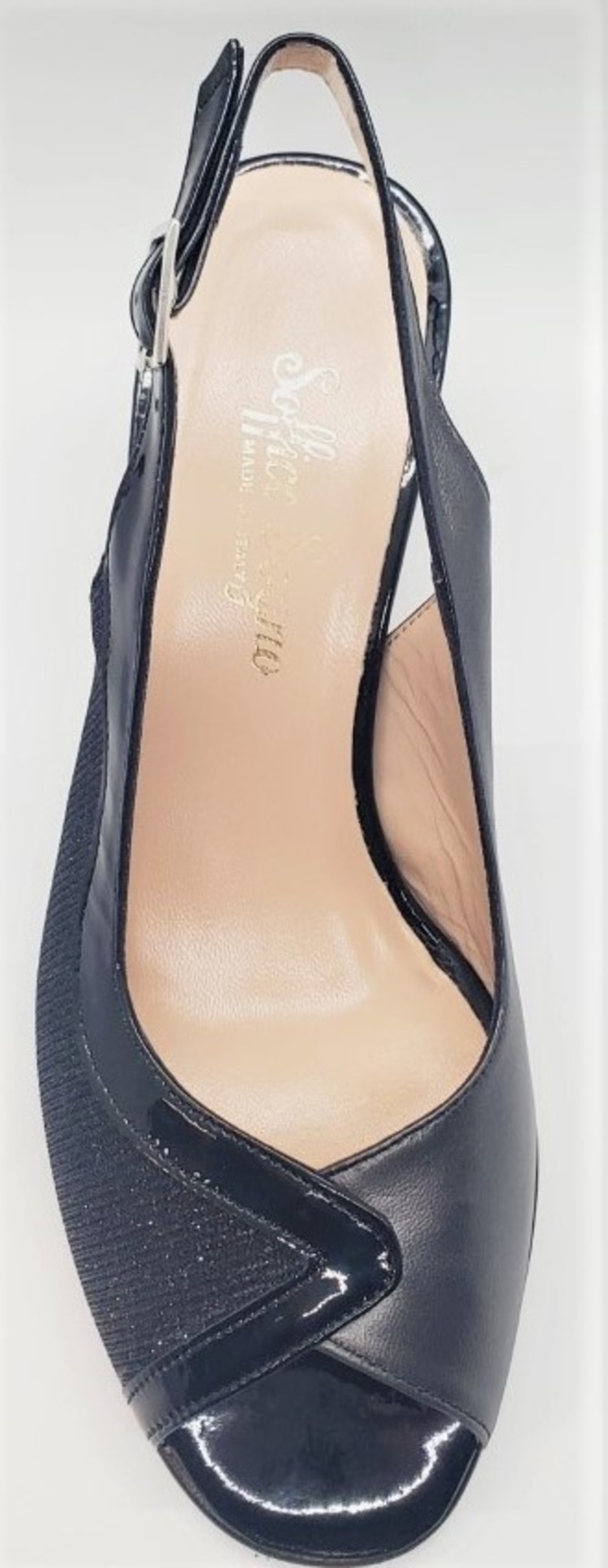 Soffice Sogno Soffice Sogno Women's 20100 Blue Dress Sandal