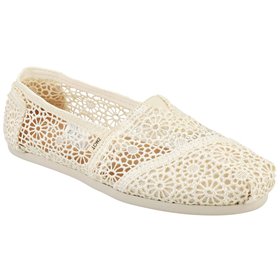 Toms Toms Women's Alpargata Natural Moroccan Crochet