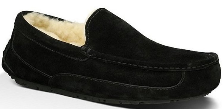 UGG UGG  Men's Ascot Black Slipper
