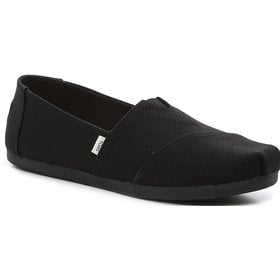 Toms Toms Women's Classic Black on Black Canvas