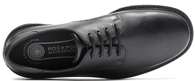 Rockport Rockport Men's Northfield Oxford Waterproof Black Shoe