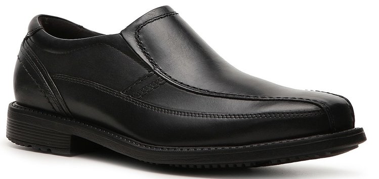 Rockport Rockport Men's Style Crew Bike Toe Black Slip On