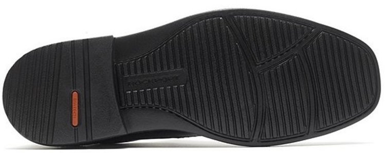 Rockport Rockport Men's Style Crew Bike Toe Black Slip On