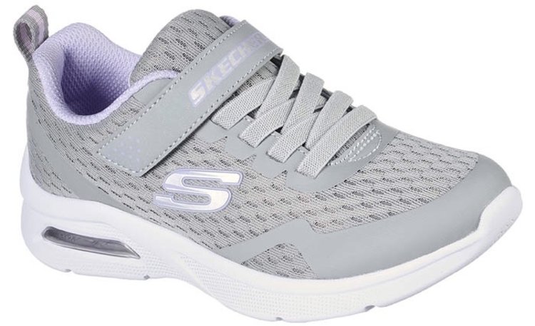 Skechers Skechers Girl's Microspec Max Grey Sneaker