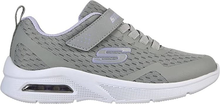Skechers Skechers Girl's Microspec Max Grey Sneaker